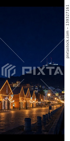 Hakodate: Red brick warehouses and Mount Hakodate Hakodate: Red brick warehouses and Mount Hakodate 139327161