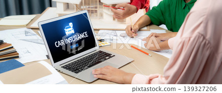 car insurance online website on computer screen for insure brisk car insurance online website on computer screen for insure brisk 139327206