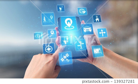 GPS location service and navigation system Gist 139327281