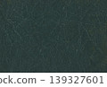The thick cardboard cover of the book with wrinkled surface (dark green) 139327601
