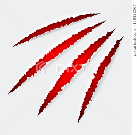 Scratch Claws of Animal 139328507