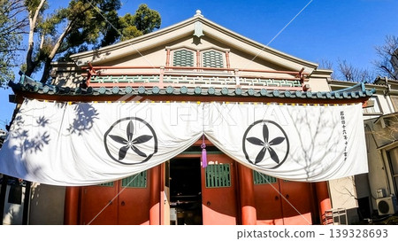 東京,江戶六地藏菩薩像,六尊地藏菩薩像之首:品川寺正殿及供奉帷幔 東京,江戶六地藏菩薩像,六尊地藏菩薩像之首:品川寺正殿及供奉帷幔 139328693