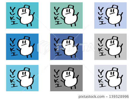 Snow Sticker Set Snow Sticker Set 139328996