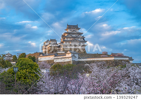 Spring landscape of Himeji Castle Spring landscape of Himeji Castle 139329247