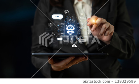 AI Chatbot and Innovation Concept. Corpus 139329599