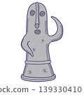 Illustration of Haniwa from the Kofun period 139330410