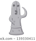 Illustration of Haniwa from the Kofun period 139330411