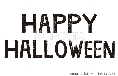 Grunge-style Happy Halloween Grunge-style Happy Halloween 139330974