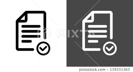 Simple icon illustration for document and file management. Simple icon illustration for document and file management. 139331363