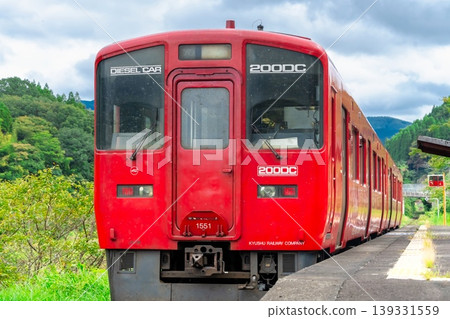JR久大本線 木葉200系 久留米 ⇔ 大分 139331559