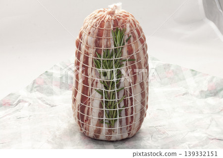 roasted veal rolled roasted veal rolled 139332151