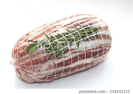 roasted veal rolled 139332153