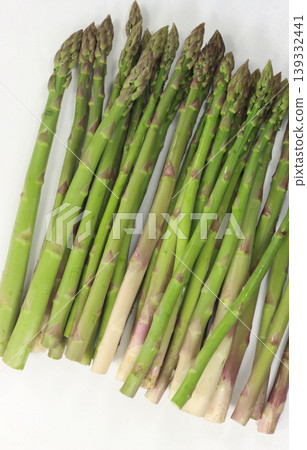 green asparagus with long stem green asparagus with long stem 139332441