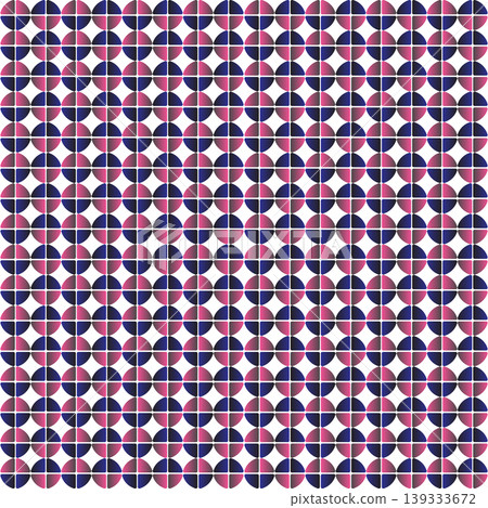 Seamless Geometric Circle Pattern Pink and Purple Gradient Ornament Background Seamless Geometric Circle Pattern Pink and Purple Gradient Ornament Background 139333672