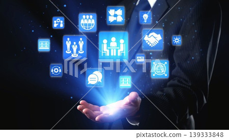 People networking and digital community building with connection icons Gist People networking and digital community building with connection icons Gist 139333848