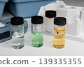 Portable water testing kit with sample vials and container 139335355