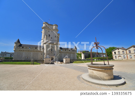 Vincennes Castle, a French castle standing under a blue sky, on the outskirts of Paris (April 24, 2026) 139335675