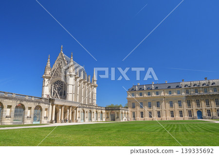 Vincennes Castle, a French castle standing under a blue sky, on the outskirts of Paris (April 24, 2026) 139335692