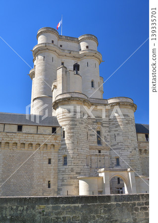 Vincennes Castle, a French castle standing under a blue sky, on the outskirts of Paris (April 24, 2026) 139335701