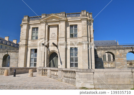 Vincennes Castle, a French castle standing under a blue sky, on the outskirts of Paris (April 24, 2026) 139335710
