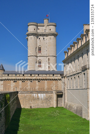 Vincennes Castle, a French castle standing under a blue sky, on the outskirts of Paris (April 24, 2026) 139335714