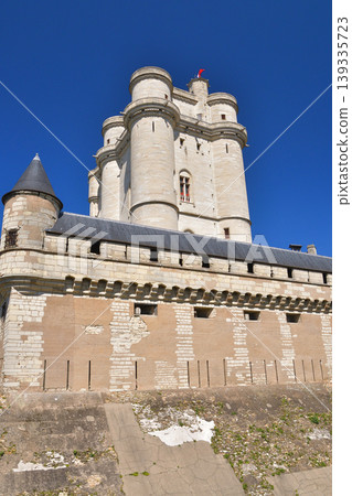 Vincennes Castle, a French castle standing under a blue sky, on the outskirts of Paris (April 24, 2026) 139335723