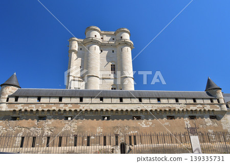 Vincennes Castle, a French castle standing under a blue sky, on the outskirts of Paris (April 24, 2026) 139335731