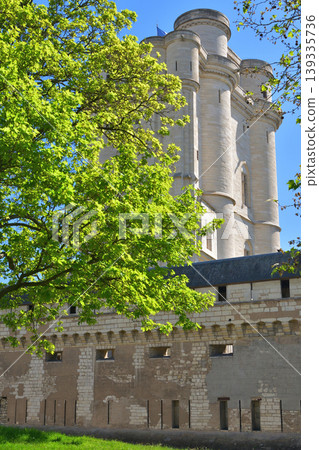 Vincennes Castle, a French castle standing under a blue sky, on the outskirts of Paris (April 24, 2026) 139335736