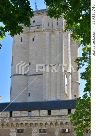 Vincennes Castle, a French castle standing under a blue sky, on the outskirts of Paris (April 24, 2026) 139335740