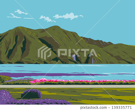 Parco Ciani in Lake Lugano Switzerland WPA Ukiyo-e Poster Art Parco Ciani in Lake Lugano Switzerland WPA Ukiyo-e Poster Art 139335771