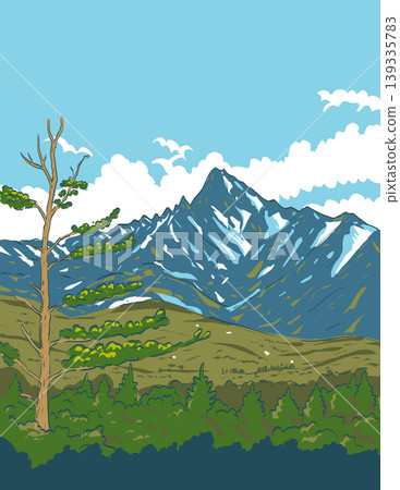 Rishiri-Rebun-Sarobetsu National Park in Hokkaido Japan WPA Ukiyo-e Poster Art Rishiri-Rebun-Sarobetsu National Park in Hokkaido Japan WPA Ukiyo-e Poster Art 139335783