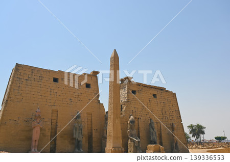 Luxor Temple, First Pylon, Luxor Luxor Temple, First Pylon, Luxor 139336553