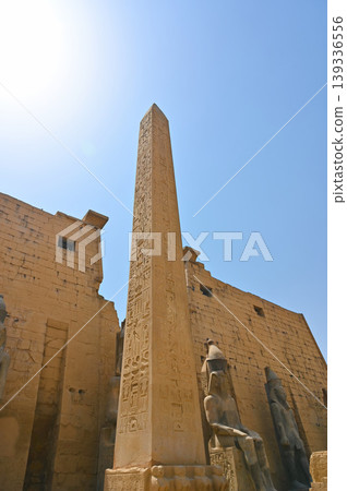 Luxor Temple, First Pylon, Obelisk, Luxor Luxor Temple, First Pylon, Obelisk, Luxor 139336556