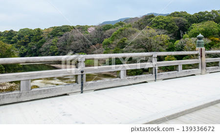 Ise Grand Shrine, Uji Bridge and Isuzu River Ise Grand Shrine, Uji Bridge and Isuzu River 139336672