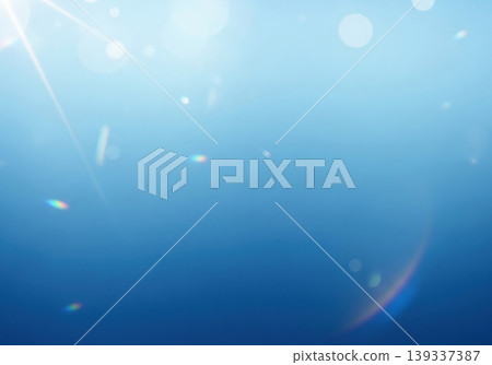 Blue background with bokeh and light leak effect 139337387