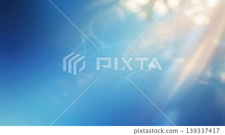 藍色背景和漏光材料 藍色背景和漏光材料 139337417