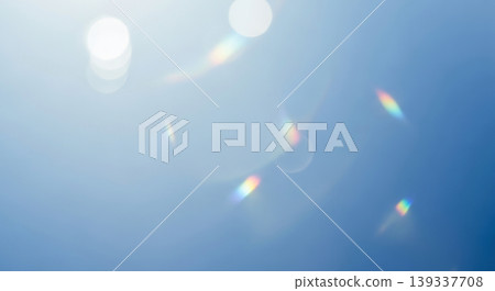 Blue background and light leak material Blue background and light leak material 139337708