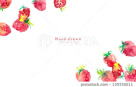 春季草莓插畫。水彩畫。水彩風格的草莓向量插圖。手繪草莓材。 春季草莓插畫。水彩畫。水彩風格的草莓向量插圖。手繪草莓材。 139338011