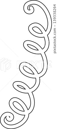 Line border set and scribble. Design element Line border set and scribble. Design element 139338264