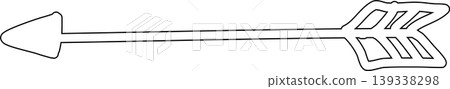 Line border set and scribble. Design element 139338298