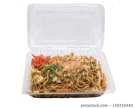 包裝好的炒麵(已開封) 包裝好的炒麵(已開封) 139338440