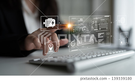 Electric Vehicle System and Smart Energy Monitoring Latch Electric Vehicle System and Smart Energy Monitoring Latch 139339180