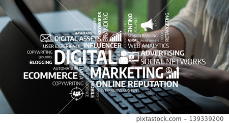 Digital Marketing Concepts and Strategies with Keywords for Online Branding and Advertising Efforts in Modern Business Environments. Tessel Digital Marketing Concepts and Strategies with Keywords for Online Branding and Advertising Efforts in Modern Business Environments. Tessel 139339200