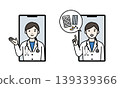 Online medical consultations by doctors 139339366
