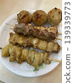 Yakitori on a skewer 139339773