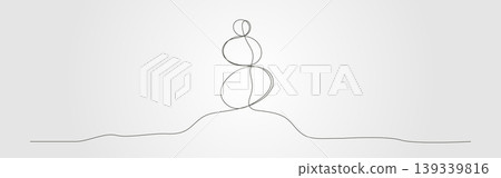 Continuous abstract balance stone artwork background design Continuous abstract balance stone artwork background design 139339816