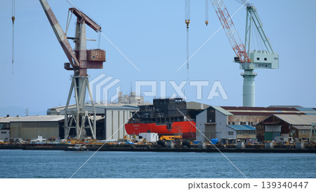 Shipyards in Shimizu Port Shipyards in Shimizu Port 139340447