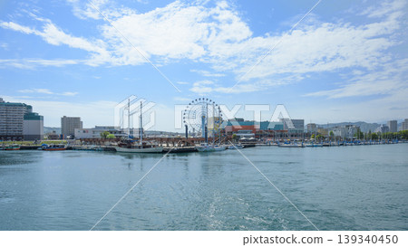 Shimizu Port tourist facilities from offshore Shimizu Port tourist facilities from offshore 139340450