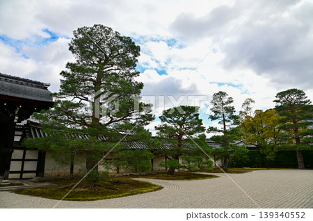 The garden scene of Tenryuji Temple at autumn. Famous temple in Japan. Tenryuji Temple is a Japanese traditional temples in Kyoto. Autumn and garden view. Nature and Travel concept. The garden scene of Tenryuji Temple at autumn. Famous temple in Japan. Tenryuji Temple is a Japanese traditional temples in Kyoto. Autumn and garden view. Nature and Travel concept. 139340552