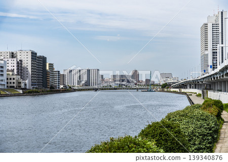 View from Sumida River Terrace 139340876